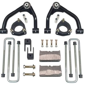 Tuff Country 07-18 Silverado 1500 2wd 4in Uni-Ball Lft Kt (Alum/Stmpd 2 Pc Stl Up Cntrl Arm SX8000)