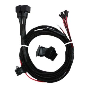 Nacho Lighting 25ft Universal 4 Wire Reverse Harness w/ Switch