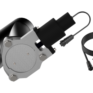 QTP 3.5in Bolt-On QTEC Electric Cutout Valve - Single