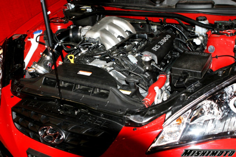 Mishimoto 10+ Hyundai Genesis Coupe V6 Black Silicone Hose Kit - Image 8