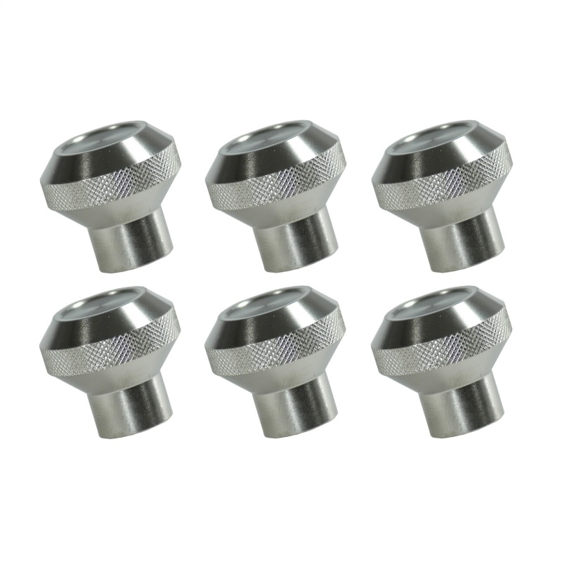 Rugged Ridge Billet Alum Dash Knob Set Alum 76-86 Jeep CJ - Image 2
