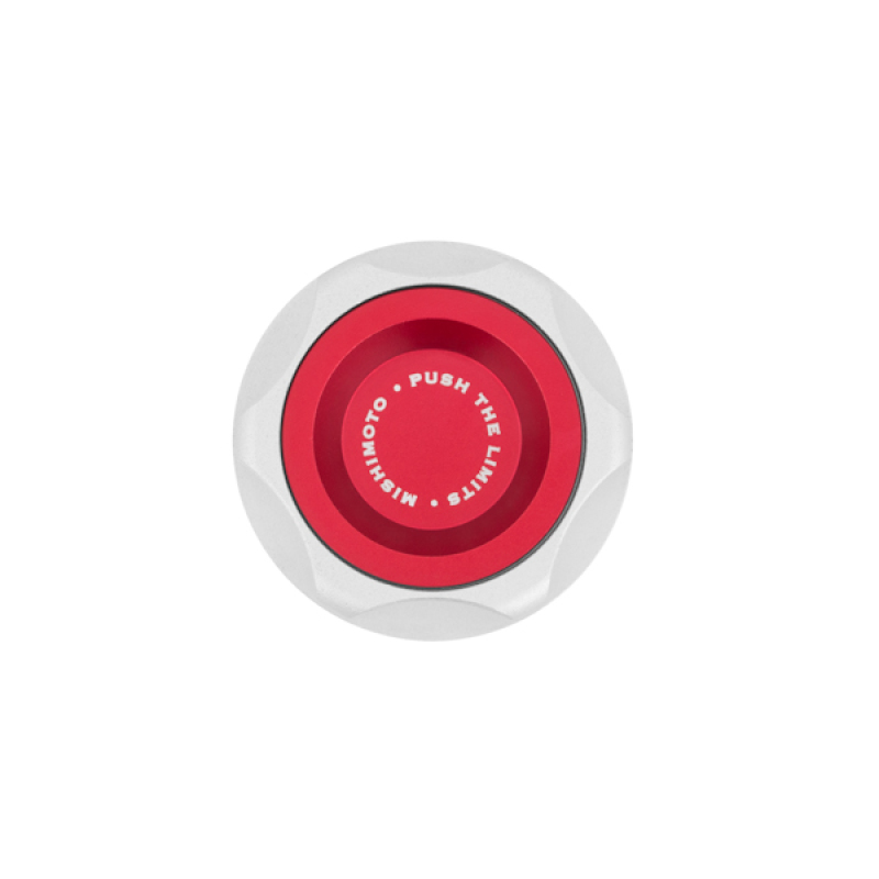 Mishimoto Mitsubishi Oil Filler Cap - Red - Image 6