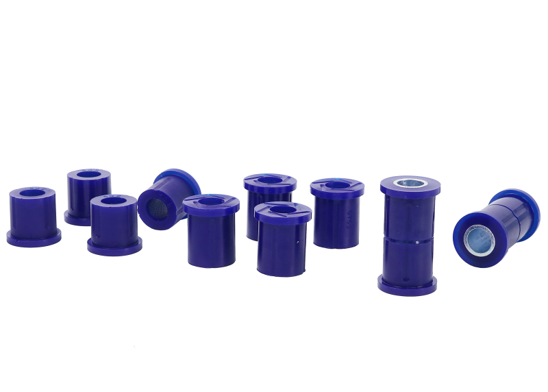 SuperPro 87-99 Ford Courier 4x4 2WD Rear Leaf Spring Full Bushing Kit - Image 2