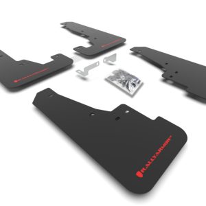 Rally Armor 16-26 Dodge Durango GT/Hellcat/RT/SRT 392/SXT Black UR Mud Flap Red Logo