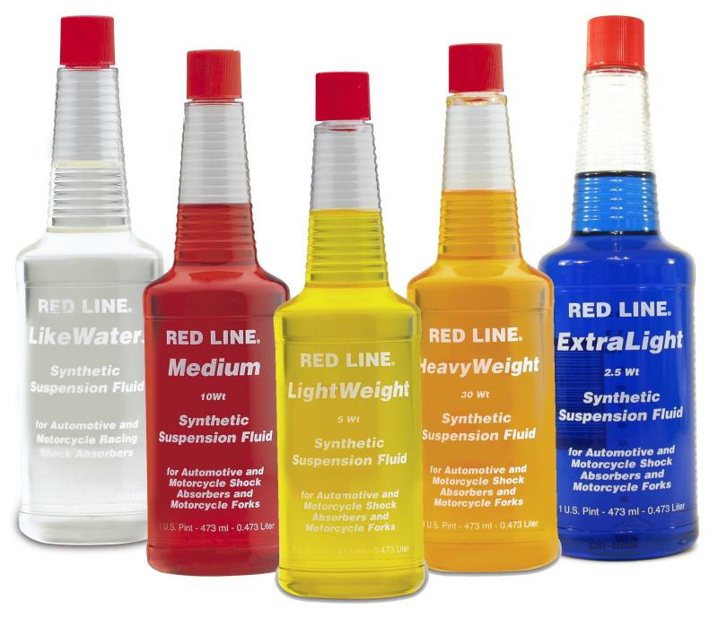 Red Line ExtraLight 2.5WT Suspension Fluid - 16oz. - Image 3