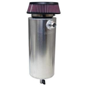 Moroso 6in Diameter Single -16AN Inlet Aluminum Breather Tank Catch Can
