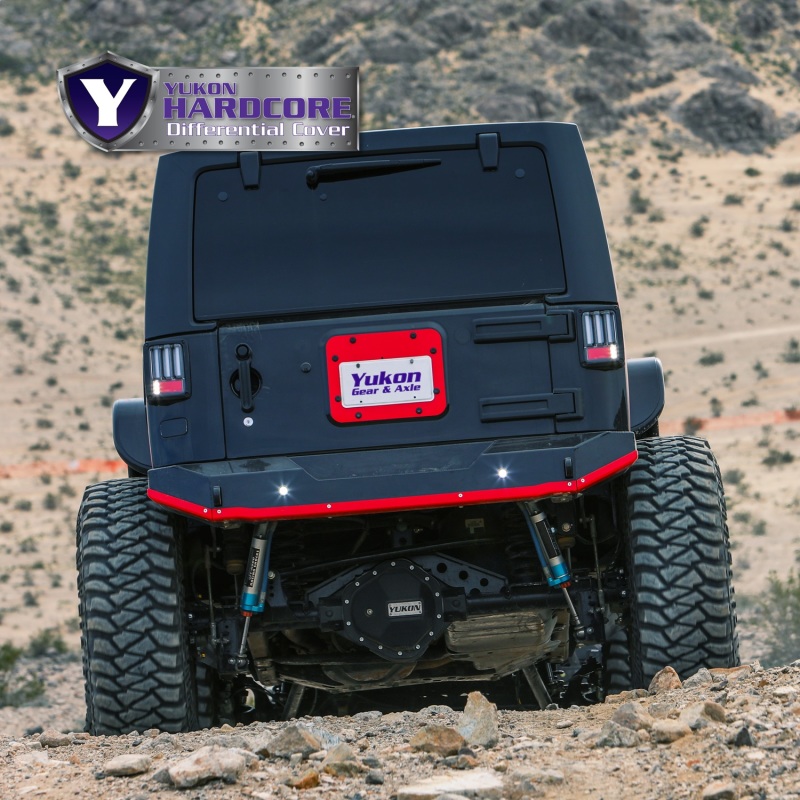 Yukon Gear Hardcore Front Nodular Iron Cover for Jeep Wrangler JL Dana 44/210mm - Image 2