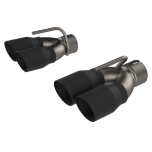 2015-2023 Dodge Challenger 6.2/6.4L QTP Black Quad Tip Adapter