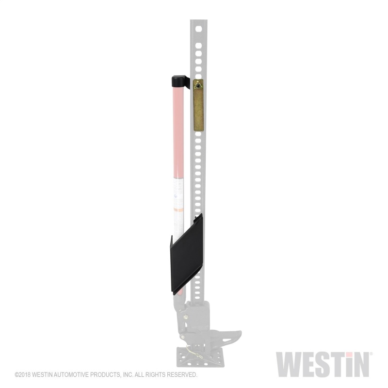 Westin 07-18 Jeep Wrangler JK WJ2 Off-Road Jack Mount - Textured Black - Image 8