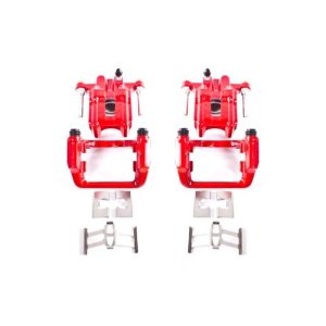 Power Stop 01-03 Acura CL Rear Red Calipers w/Brackets - Pair