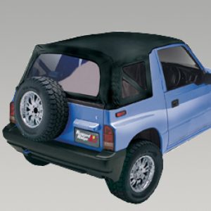 Rugged Ridge XHD S-Top Black Denim Clear Windows 88-94 Sidekicks