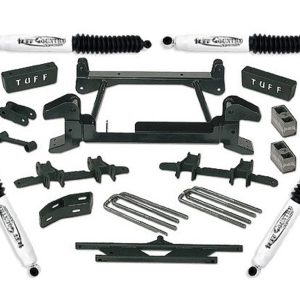 Tuff Country 92-98 Chevy Suburban 2500 (8Lug) 4X4 4in Lift Kit (w/Cast Lwr Cntrl Arms SX8000)