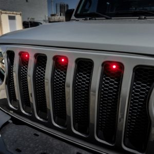 Oracle Pre-Runner Style LED Grille Kit for Jeep Wrangler JL - Red