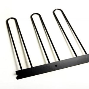 Lund Universal Cargo Bike Attachment 20x60 Non-Folding Steel Carrier - Black