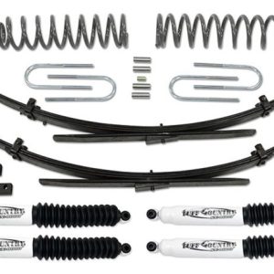 Tuff Country 87-01 Jeep Cherokee 4x4 3.5in Lift Kit with Rear Leaf Springs (No Shocks)