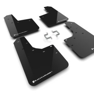 Rally Armor 23-25 Ford Ranger Raptor Black UR Mud Flap White Logo