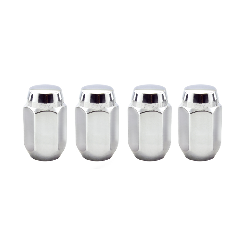 McGard Hex Lug Nut (Cone Seat) M12X1.5 / 13/16 Hex / 1.5in. Length (4-Pack) - Chrome - Image 6