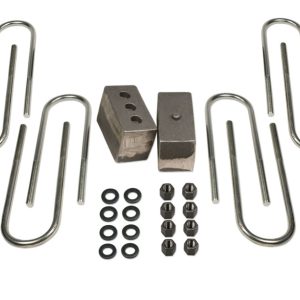 Tuff Country 03-13 Dodge Ram 2500 4wd (w/3.5in or 4in Rear axle) 4in Rear Block & U-Bolt Kit