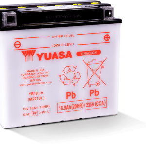 Yuasa YB18L-A Yumicron 12-Volt Battery