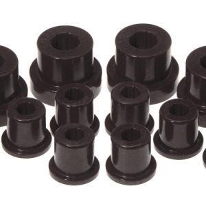 Prothane 76-86 Jeep CJ5/CJ7 Front Spring & Shackle Bushings - Black