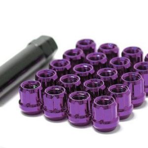 Wheel Mate Muteki Open End Lug Nuts - Purple 12x1.50