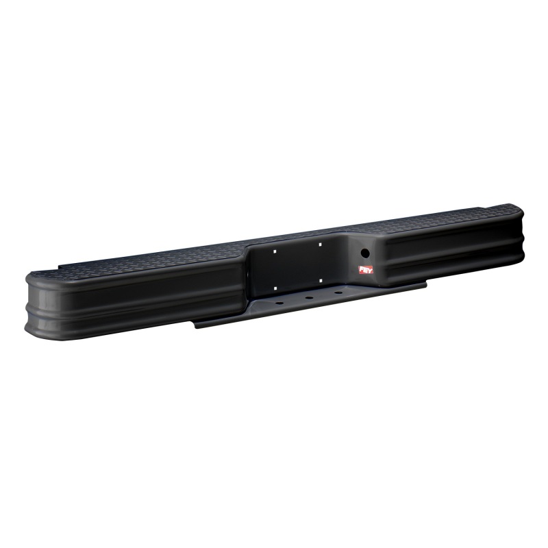 Westin/Fey 67-96 F-Series Style Side / 97-98 F-250/350 HD Diamondstep Universal Bumper - Black - Image 2