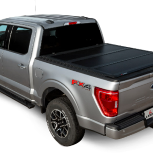 LEER 2016+ Toyota Tacoma Double Cab HF350M 5Ft 2In Tonneau Cover - Folding Compact Short Bed