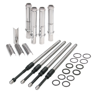 S&S Cycle 1999+ BT Stock Engine Height w/ 4.937in Length Cylinders Adjustable Pushrod Set