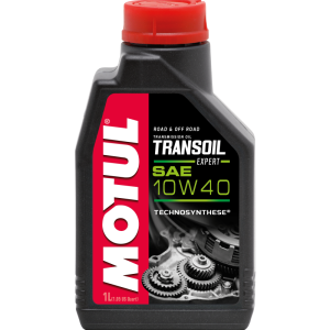 Motul 1L Powersport TRANSOIL Expert SAE 10W40 Technosynthese Fluid for Gearboxes