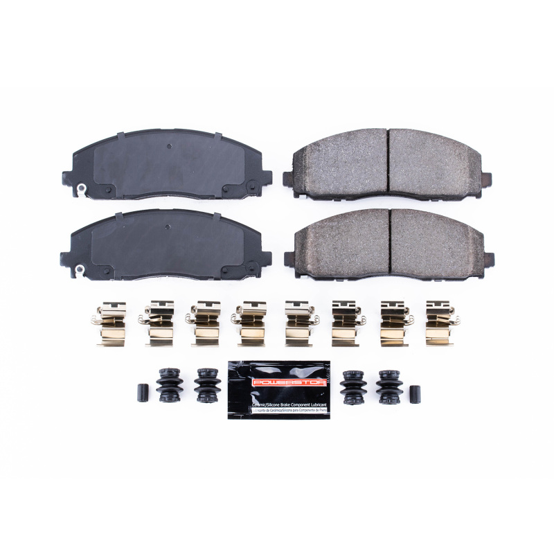 Power Stop 17-19 Chrysler Pacifica Front Z23 Evolution Sport Brake Pads w/Hardware - Image 3