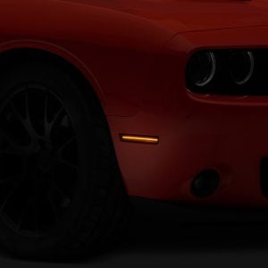 Raxiom 15-22 Challenger Excluding Widebody Axial Series LED Side Marker Lights (Smoked)