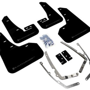 Rally Armor 15-21 MKVII VW Golf/GTI Black UR Mud Flap w/Grey Logo