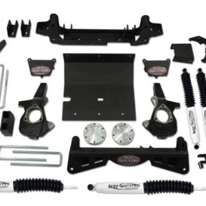 Tuff Country 2006 Silverado 1500 4X4 6in Lift Kit (w/3pc Sub Frm w/o Fcty Air Ride Shocks SX8000)