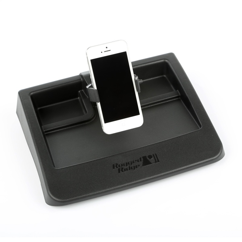Rugged Ridge Dash Multi-Mount Phone Kit 07-10 Jeep Wrangler - Image 4