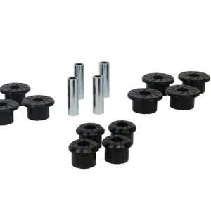 Whiteline 1999-2018 Chevrolet Silverado 1500 Spring - Eye Front/Rear And Shackle Bushing