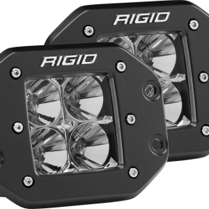 Rigid Industries Dually - Flush Mount - Flood - Set of 2