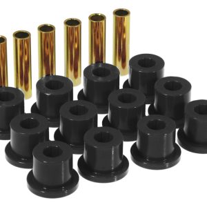 Prothane 67-87 GM Rear Spring & Shackle Bushings (w/ 1.5in Bushings) - Black