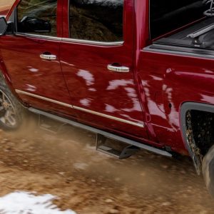 N-Fab Predator Pro 19-20 Chevy/GMC 1500 Crew Cab - Cab Length - Tex. Black