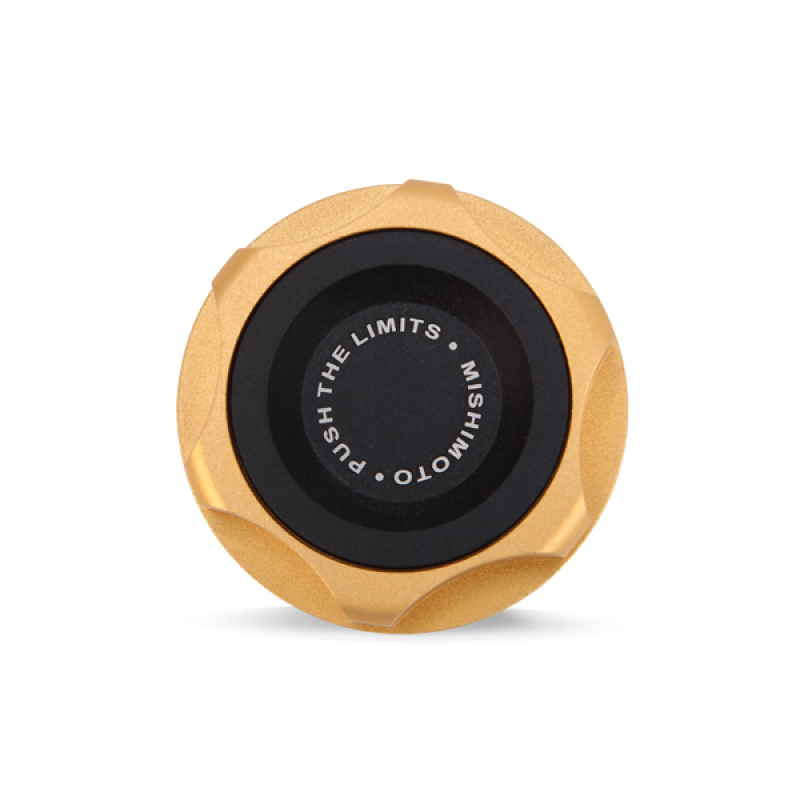 Mishimoto Subaru Oil FIller Cap - Gold - Image 2