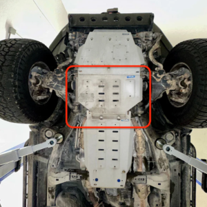 Rival 2007-2021 Toyota Land Cruiser   Aluminum Transmission Skid Plate