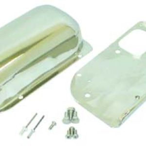 Rugged Ridge 76-86 Jeep CJ Stainless Steel Wiper Motor Cover Kit