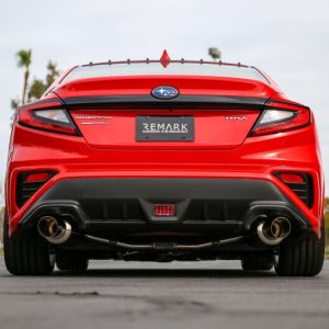 REMARK 2022+ Subaru WRX VB Catback Exhaust - Dual R1 Spec Stainless (Non-Resonated)