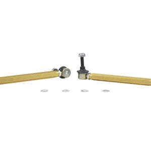 Whiteline 02-06 Mini Cooper S Front Swaybar link kit-Adjustable ball end links