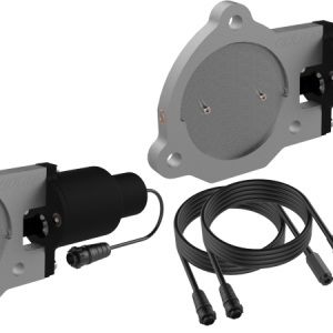 QTP 3.5in Bolt-On QTEC Dual Electric Cutout Valves - Pair