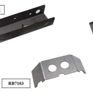 Rust Buster 95-04 Toyota Tacoma Rear Frame Section - Left Side