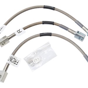 Russell Performance 94-95 Ford Mustang GT (Front & Rear Center Hose) Brake Line Kit