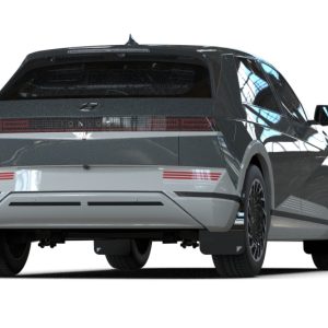 Rally Armor 25-26 Hyundai Ioniq 5 PE Black UR Mud Flap w/Silver Battery Logo