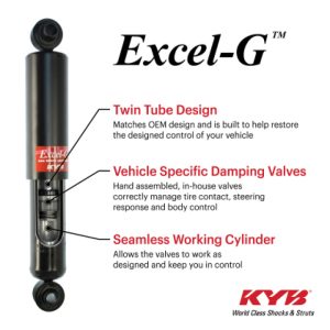 KYB 16-21 Hyundai Tucson (Exc. Fuel Cell) / 20-22 Kia Sportage Excel-G Gas Strut - Front Right