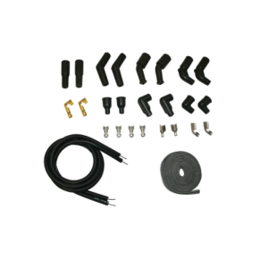 Moroso 78-15 Harley-Davidson Universal Kit Sleeved Ultra 40 Wire Set - Black