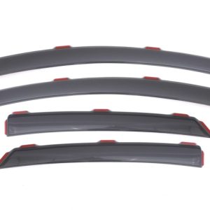 Lund 13-17 Ford Fusion Ventvisor Elite Window Deflectors - Smoke (4 Pc.)
